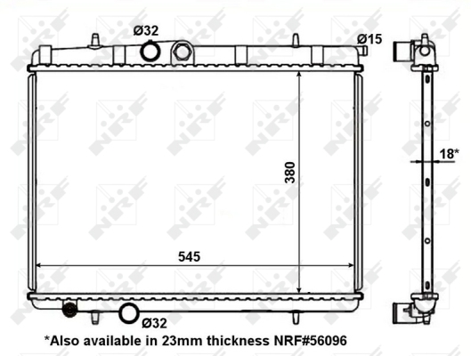 WG1723047 WILMINK GROUP Радиатор, охлаждение двигателя