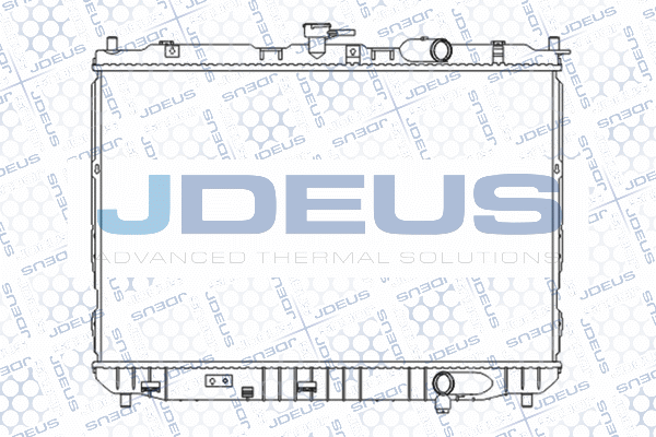 M0650280 JDEUS Радиатор, охлаждение двигателя