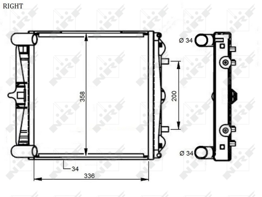 WG1723654 WILMINK GROUP Радиатор, охлаждение двигателя