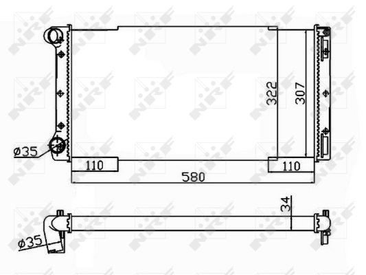 WG1722150 WILMINK GROUP Радиатор, охлаждение двигателя