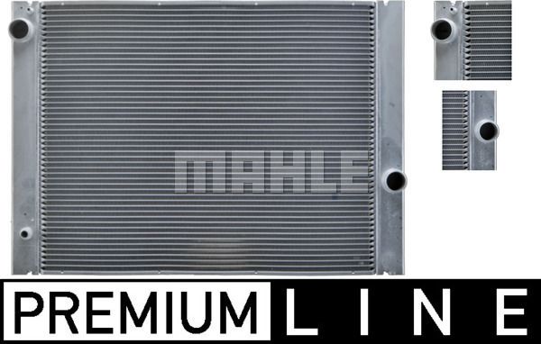 CR511000P MAHLE Радиатор, охлаждение двигателя