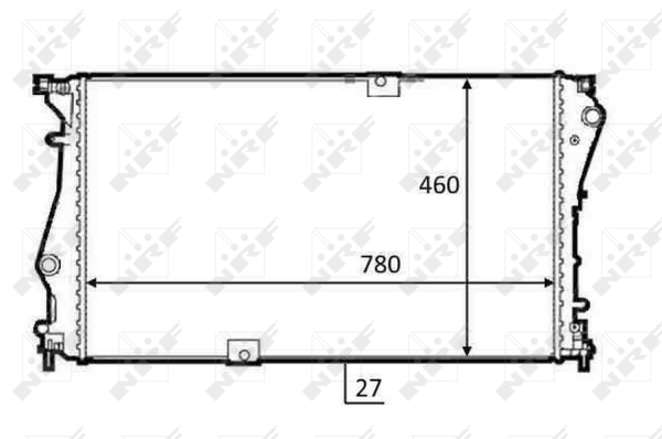 WG1723448 WILMINK GROUP Радиатор, охлаждение двигателя