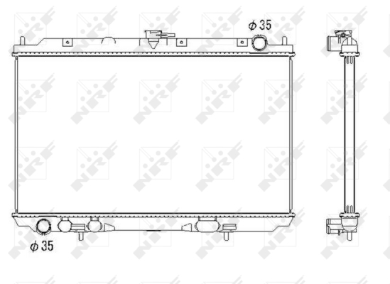 WG1722319 WILMINK GROUP Радиатор, охлаждение двигателя