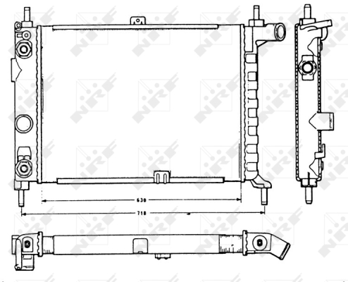 WG1723503 WILMINK GROUP Радиатор, охлаждение двигателя