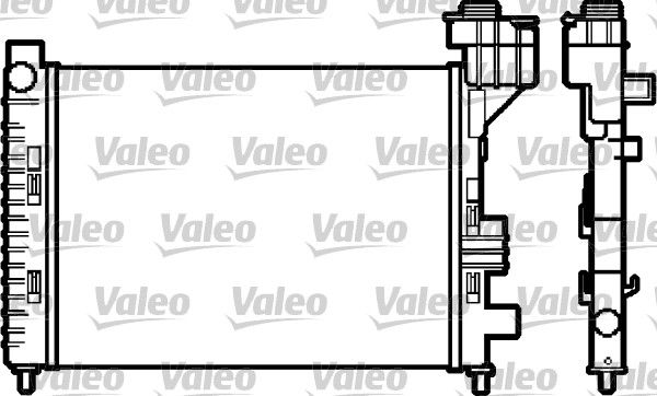 732588 VALEO Радиатор, охлаждение двигателя