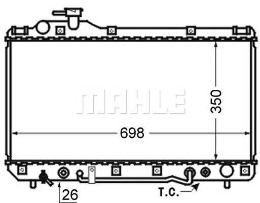 WG2183964 WILMINK GROUP Радиатор, охлаждение двигателя