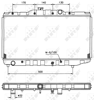 WG1721921 WILMINK GROUP Радиатор, охлаждение двигателя