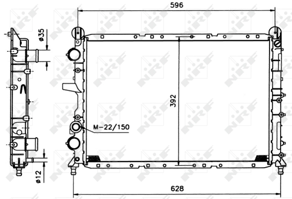 WG1723596 WILMINK GROUP Радиатор, охлаждение двигателя