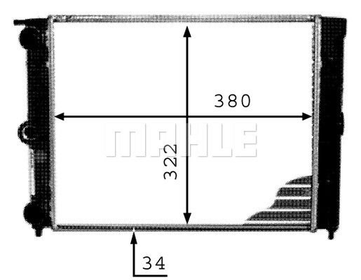 WG2183494 WILMINK GROUP Радиатор, охлаждение двигателя