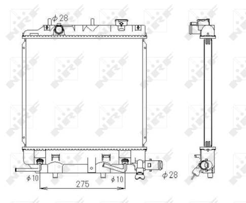 WG1722315 WILMINK GROUP Радиатор, охлаждение двигателя