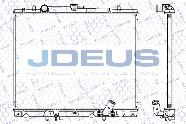 018M20 JDEUS Радиатор, охлаждение двигателя