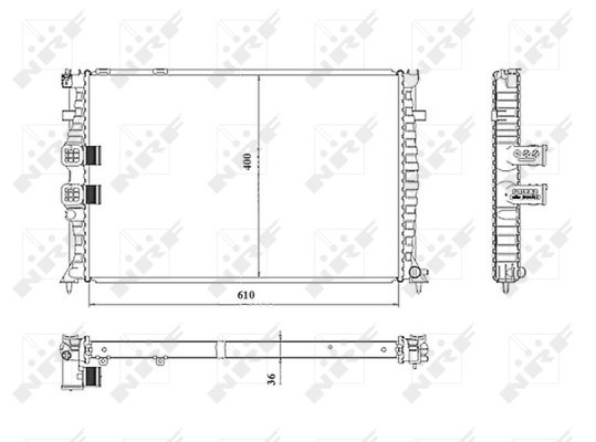 WG1721330 WILMINK GROUP Радиатор, охлаждение двигателя