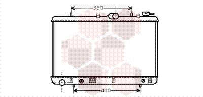 82002029 VAN WEZEL Радиатор, охлаждение двигателя