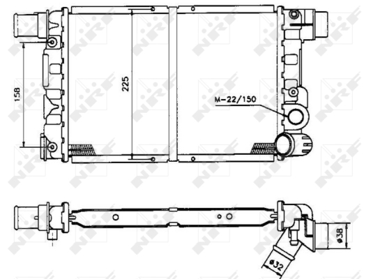 WG1723541 WILMINK GROUP Радиатор, охлаждение двигателя