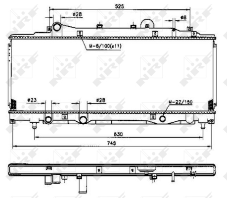 WG1722145 WILMINK GROUP Радиатор, охлаждение двигателя