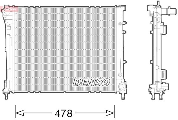 WG1804880 WILMINK GROUP Радиатор, охлаждение двигателя