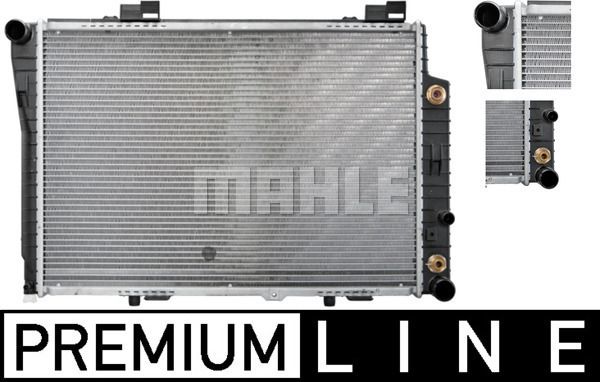 CR270000P MAHLE Радиатор, охлаждение двигателя