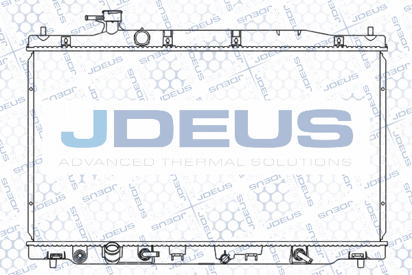 M013046A JDEUS Радиатор, охлаждение двигателя