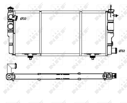 WG1721445 WILMINK GROUP Радиатор, охлаждение двигателя