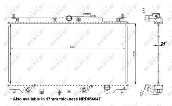 WG1721694 WILMINK GROUP Радиатор, охлаждение двигателя