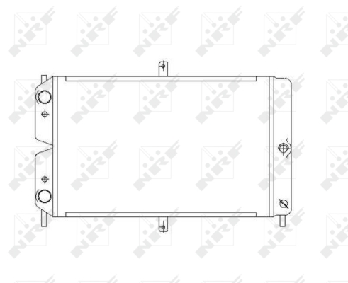 WG1721758 WILMINK GROUP Радиатор, охлаждение двигателя