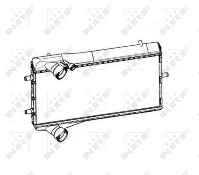 50548 NRF Радиатор, охлаждение двигателя