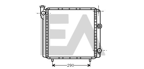 31R60014 EACLIMA Радиатор, охлаждение двигателя