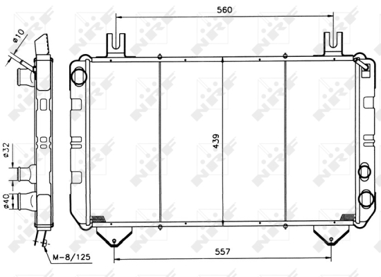 WG1721689 WILMINK GROUP Радиатор, охлаждение двигателя