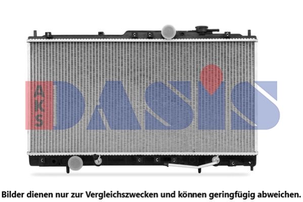 140004N AKS DASIS Радиатор, охлаждение двигателя