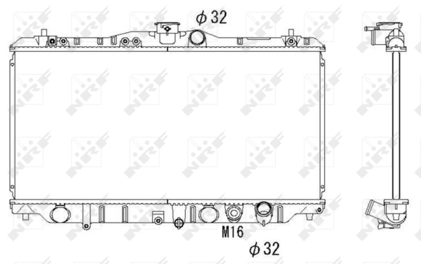 WG1722470 WILMINK GROUP Радиатор, охлаждение двигателя