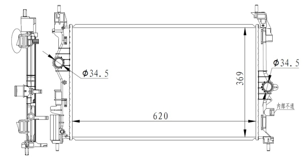 WG2162316 WILMINK GROUP Радиатор, охлаждение двигателя