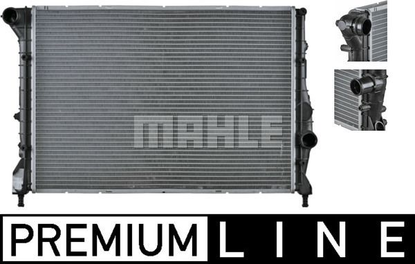 CR1413000P MAHLE Радиатор, охлаждение двигателя