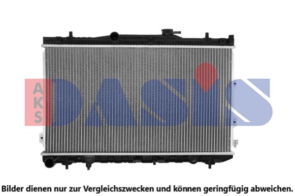 510094N AKS DASIS Радиатор, охлаждение двигателя