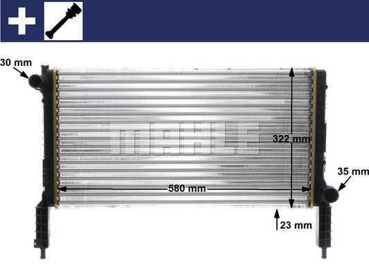 CR1446000S MAHLE Радиатор, охлаждение двигателя