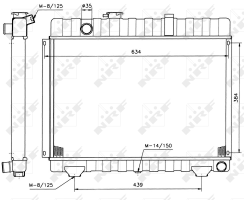 WG1721283 WILMINK GROUP Радиатор, охлаждение двигателя