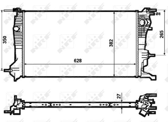 WG1722767 WILMINK GROUP Радиатор, охлаждение двигателя