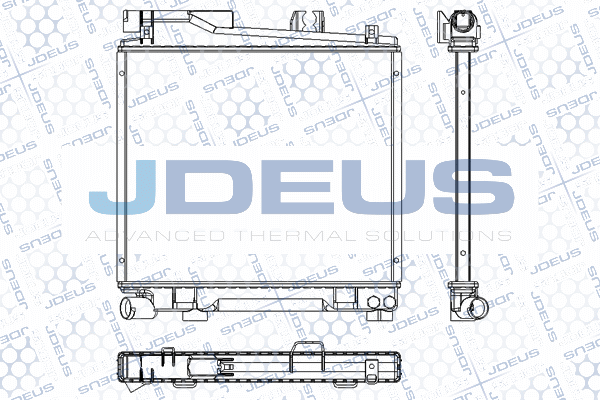 RA0050320 JDEUS Радиатор, охлаждение двигателя