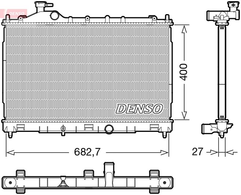 WG2270676 WILMINK GROUP Радиатор, охлаждение двигателя