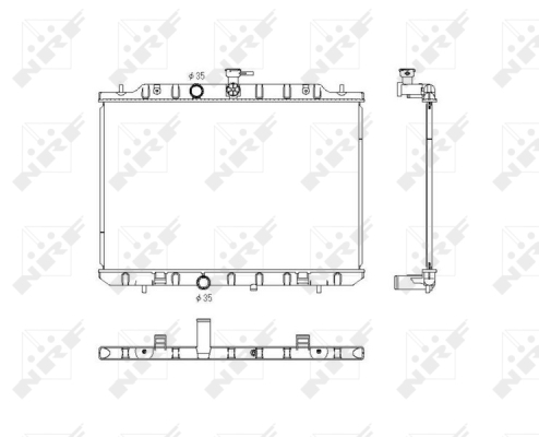 WG1722580 WILMINK GROUP Радиатор, охлаждение двигателя