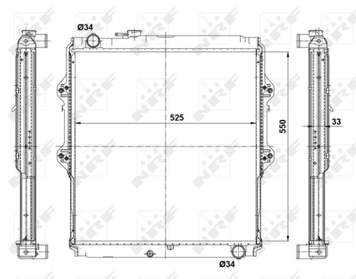 WG1723063 WILMINK GROUP Радиатор, охлаждение двигателя