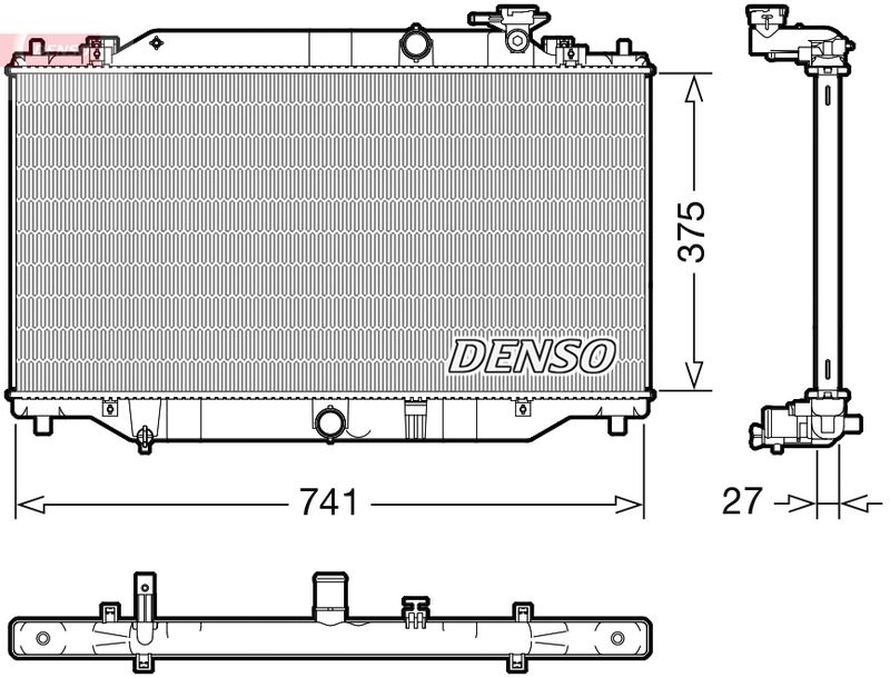 WG2270669 WILMINK GROUP Радиатор, охлаждение двигателя