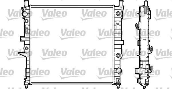 732706 VALEO Радиатор, охлаждение двигателя