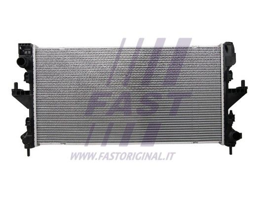 FT55028 FAST Радиатор, охлаждение двигателя