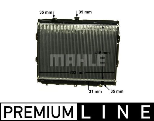 CR1319000P MAHLE Радиатор, охлаждение двигателя