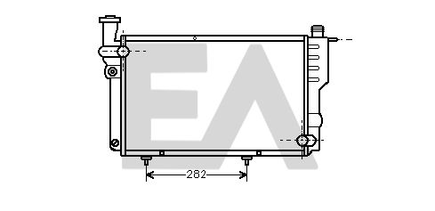 31R55068 EACLIMA Радиатор, охлаждение двигателя