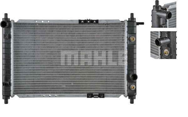 CR129000S MAHLE Радиатор, охлаждение двигателя