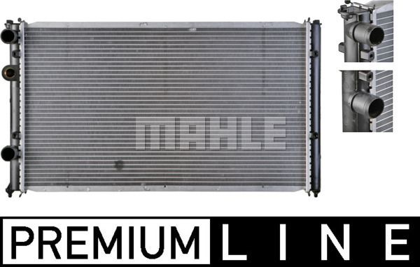 CR394000P MAHLE Радиатор, охлаждение двигателя