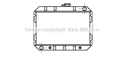 FD2221 PRASCO Радиатор, охлаждение двигателя