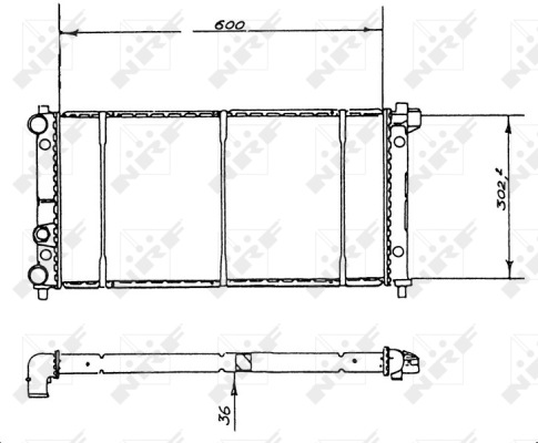 WG1723557 WILMINK GROUP Радиатор, охлаждение двигателя