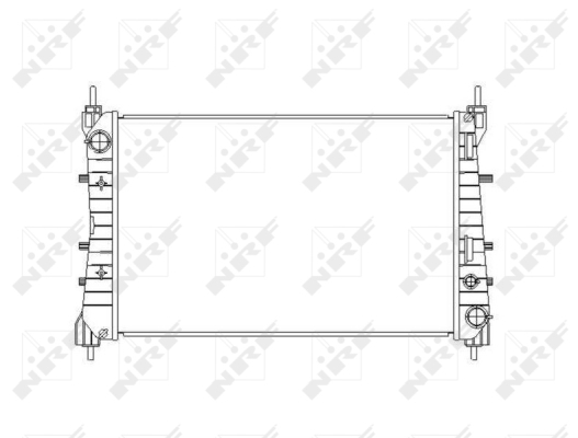 WG1722842 WILMINK GROUP Радиатор, охлаждение двигателя